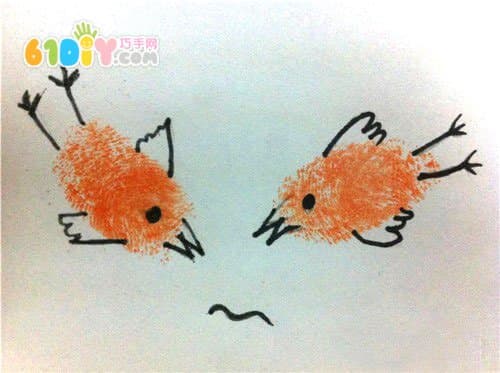 Creative animal fingerprint