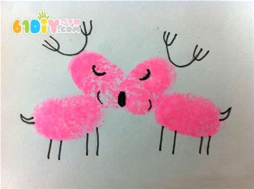 Creative animal fingerprint