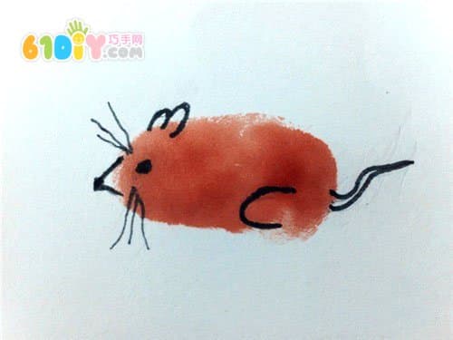 Creative animal fingerprint
