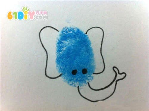 Creative animal fingerprint