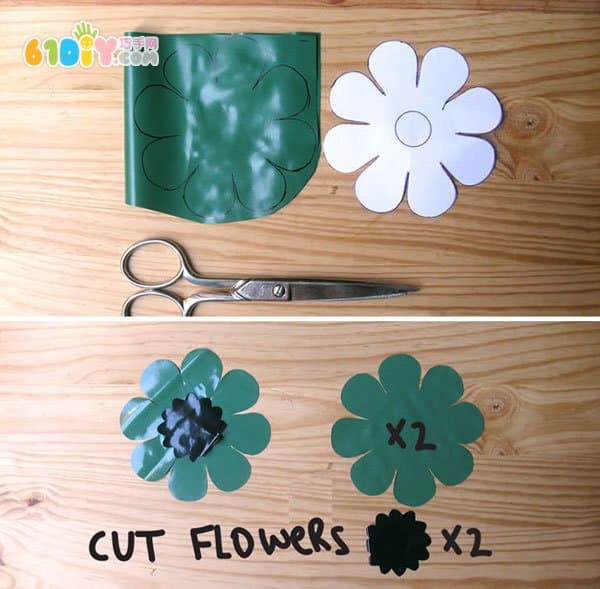 DIY Flower Smiley Tote