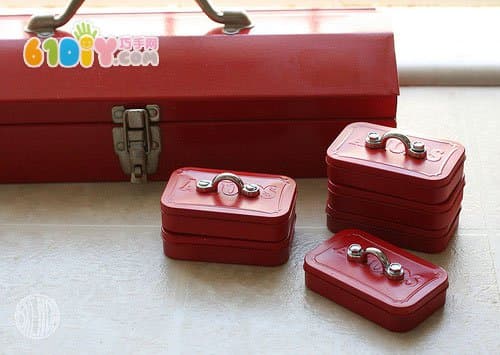 Chewing Gum Iron Box DIY Mini Storage Box