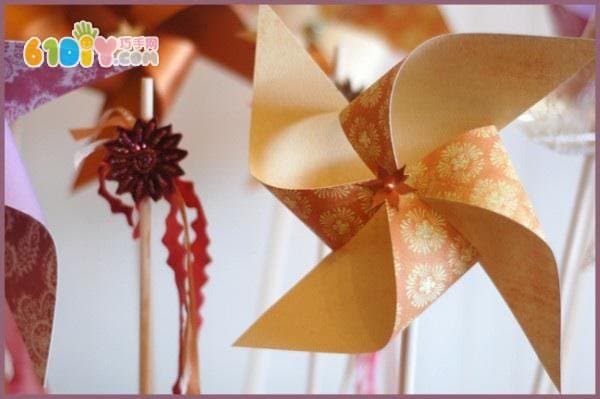 Paper Windmill Making Tutorial
