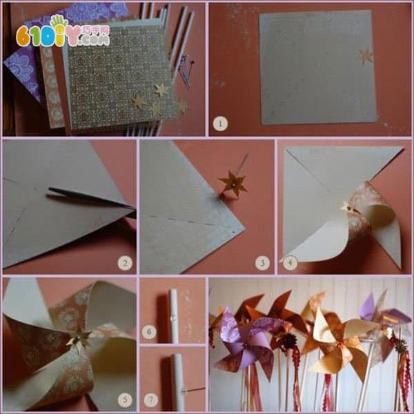 Paper Windmill Making Tutorial