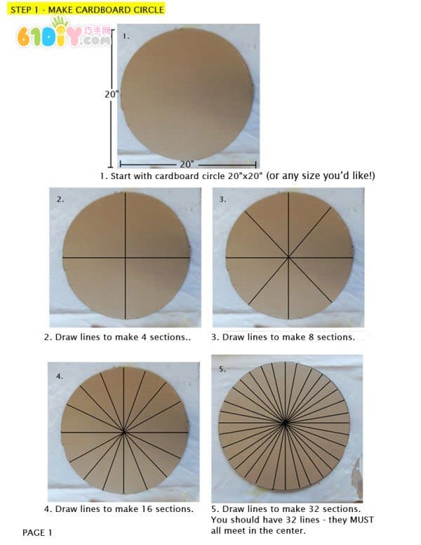 Handmade Flower-Like Mats