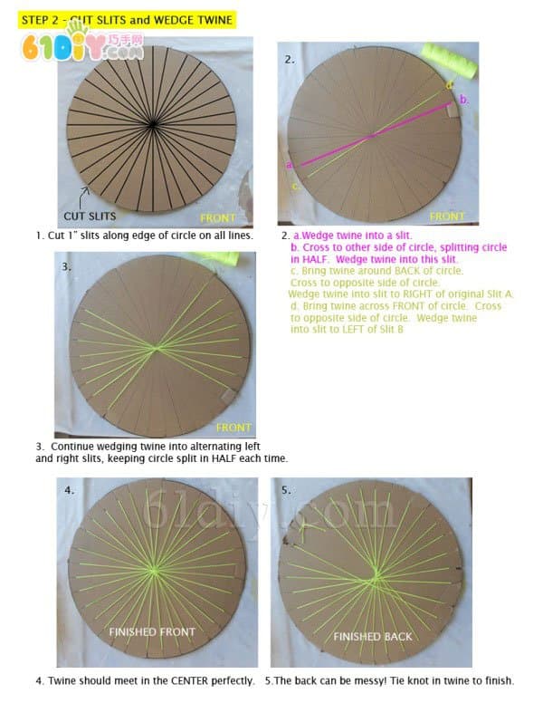 Handmade Flower-Like Mats