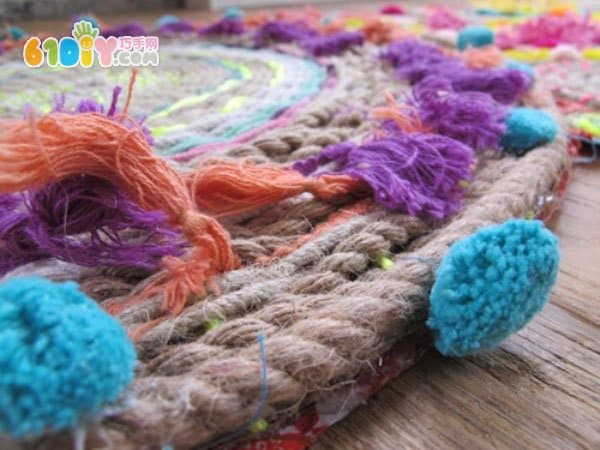 Handmade Flower-Like Mats