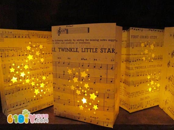 Tabby paper handmade lantern