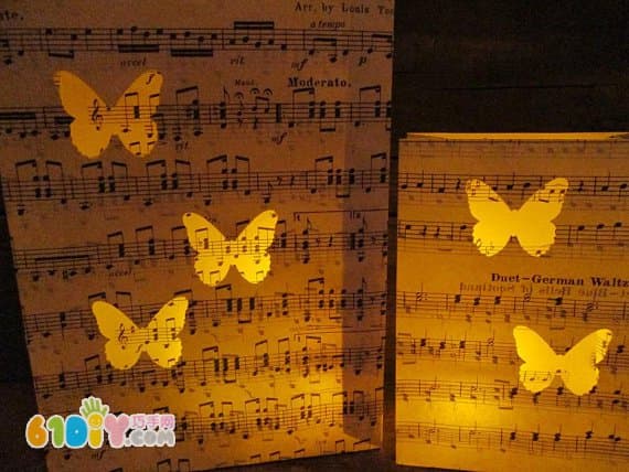 Tabby paper handmade lantern