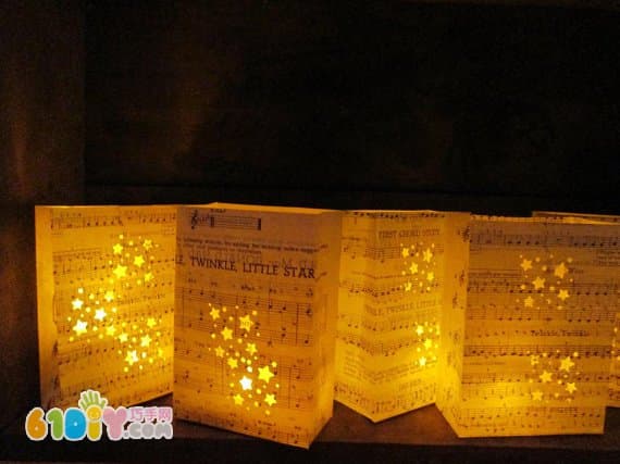 Tabby paper handmade lantern
