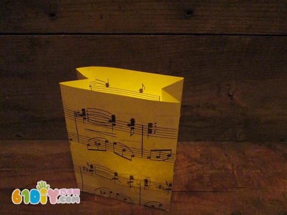 Tabby paper handmade lantern