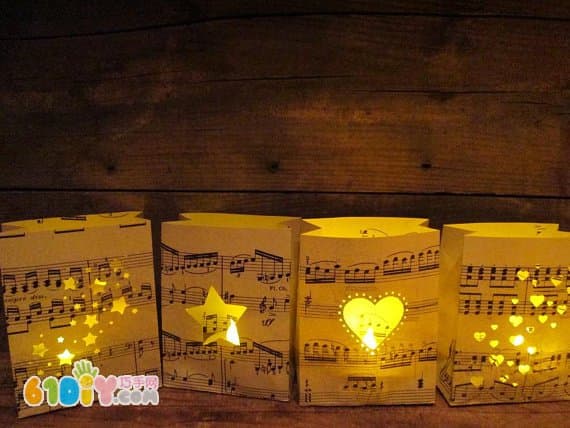 Tabby paper handmade lantern