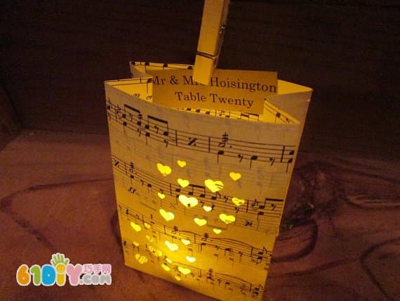 Tabby paper handmade lantern