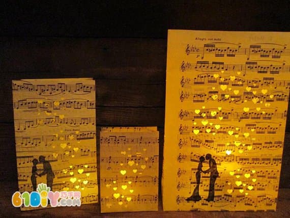 Tabby paper handmade lantern