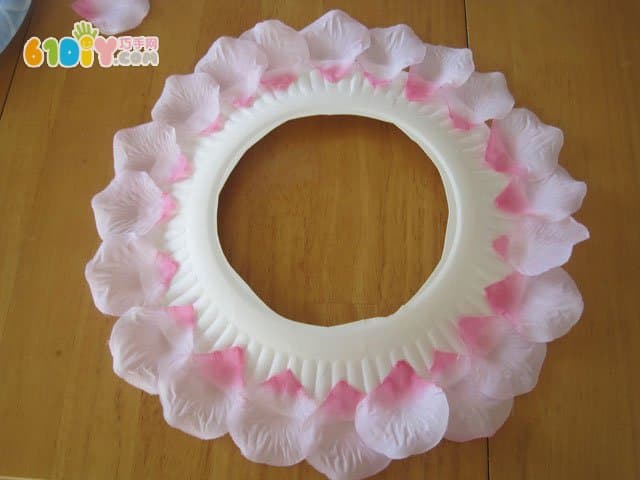 Tray DIY beautiful flower photo frame