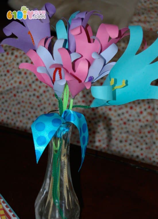 Teacher's Day handmade lily flower