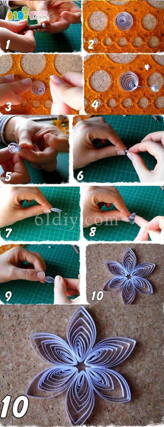 Teacher's Day Greeting Card DIY: Yan Paper Flower Card