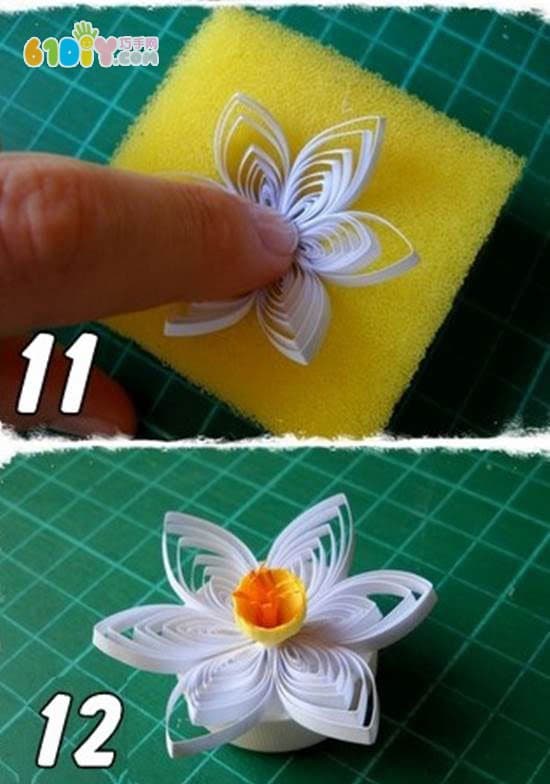 Teacher's Day Greeting Card DIY: Yan Paper Flower Card