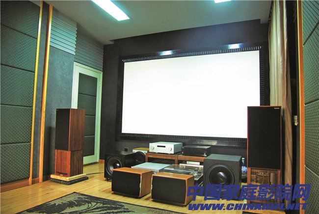 Home theater equipment configuration for home theater entry