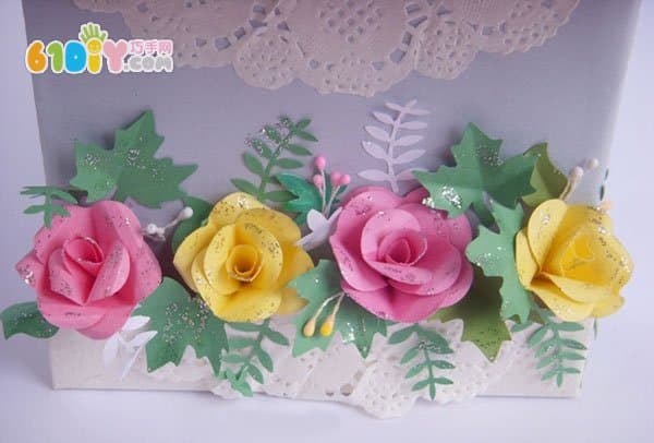 Teacher's Day Love Rose Card Manual