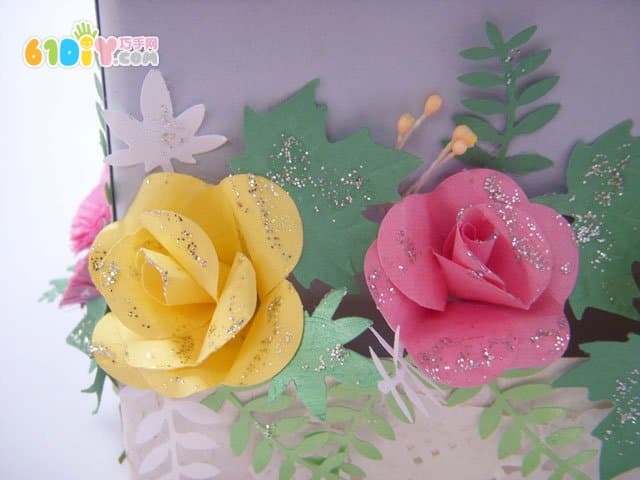 Teacher's Day Love Rose Card Manual