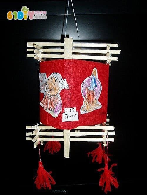 Handmade lanterns for disposable chopsticks