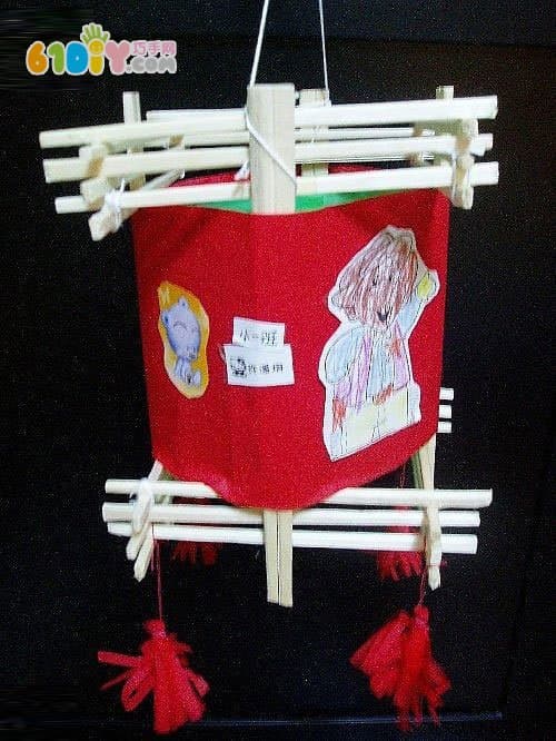 Handmade lanterns for disposable chopsticks