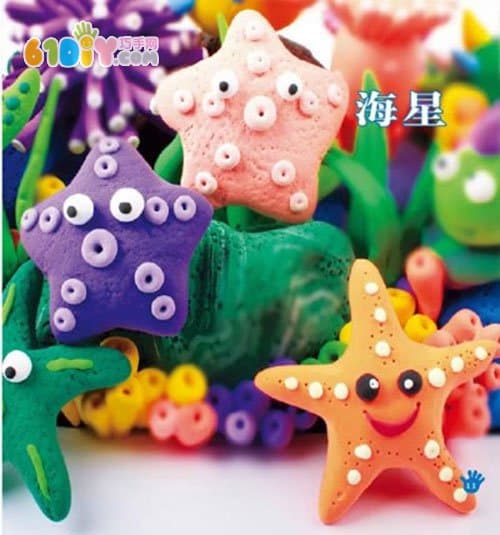 Underwater World: Ultralight Clay Making Starfish