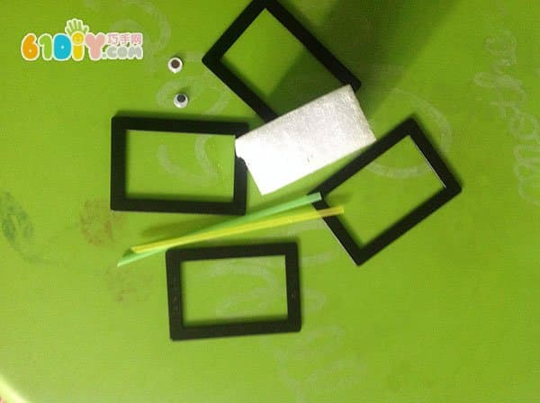 Foam Handmade DIY Butterfly and Caterpillar