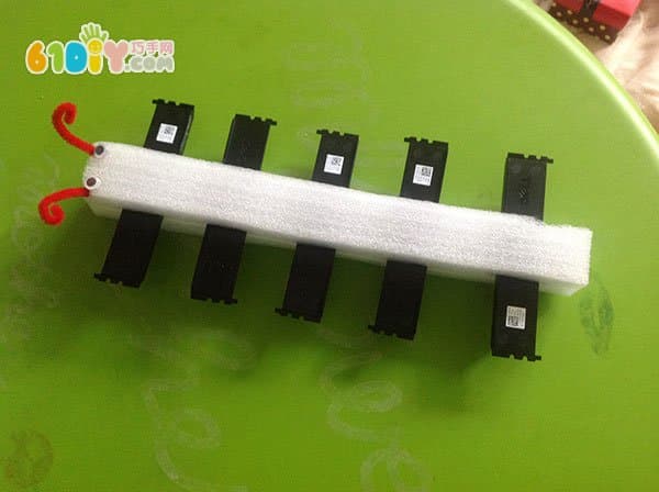 Foam Handmade DIY Butterfly and Caterpillar