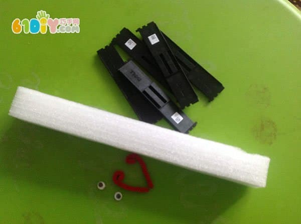 Foam Handmade DIY Butterfly and Caterpillar