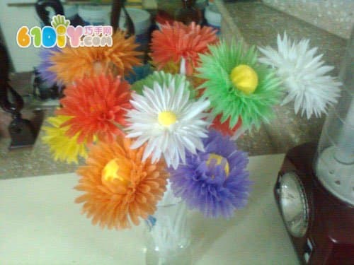 Handmade Straw Flower