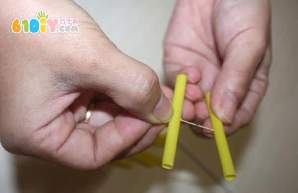 Handmade Straw Flower