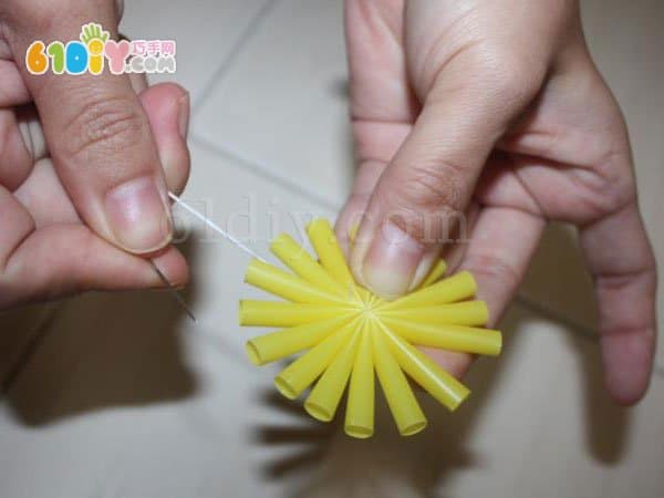 Handmade Straw Flower