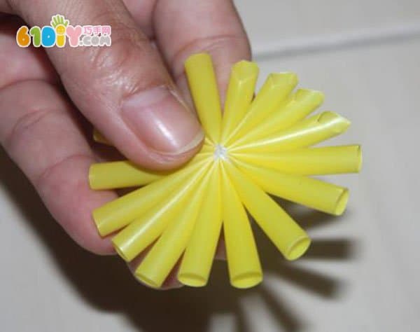 Handmade Straw Flower