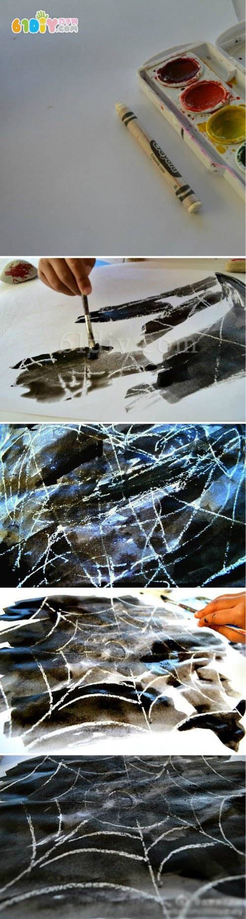 Crayon Handmade: Spider Web