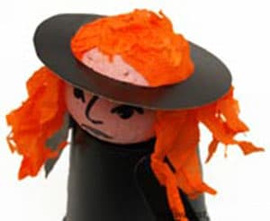 Handmade Halloween Witch