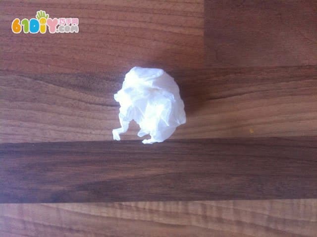Halloween: Napkin DIY Ghost