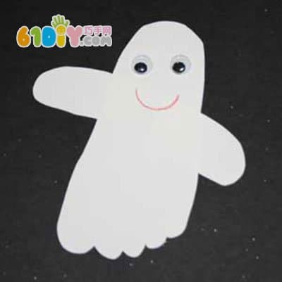 Halloween Handmade: Cute Little Feet Ghost