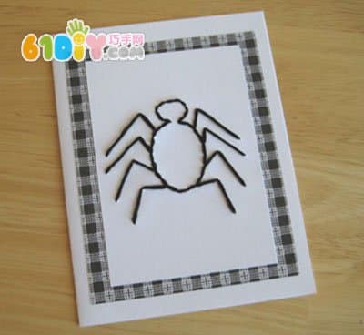 Halloween Spider Card Making