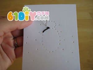 Halloween spider card making
