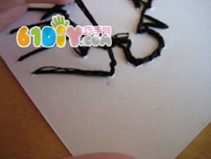 Halloween spider card making