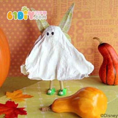 Children's Handmade Halloween Ghost Fairy