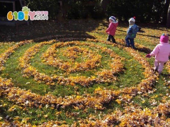 Fun Fall: Falling Leaf Maze