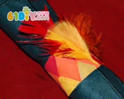 Thanksgiving Day DIY Indian Head Cover Napkin Ring