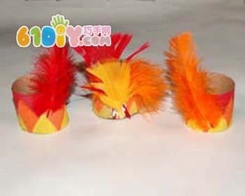 Thanksgiving Day DIY Indian Head Cover Napkin Ring