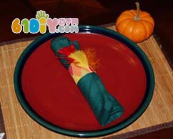 Thanksgiving Day DIY Indian Head Cover Napkin Ring