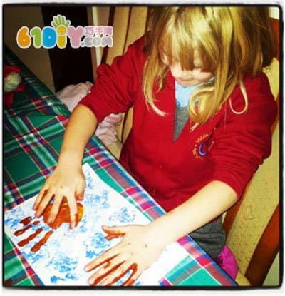Cute Owl Hand Prints
