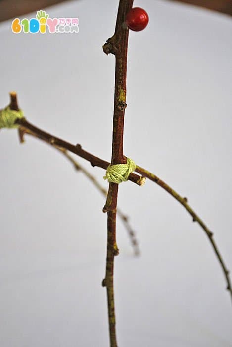 Christmas Handmade - Twig DIY Making Christmas Reindeer