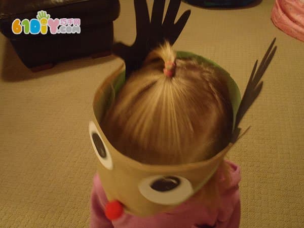 Cute Christmas reindeer headwear making